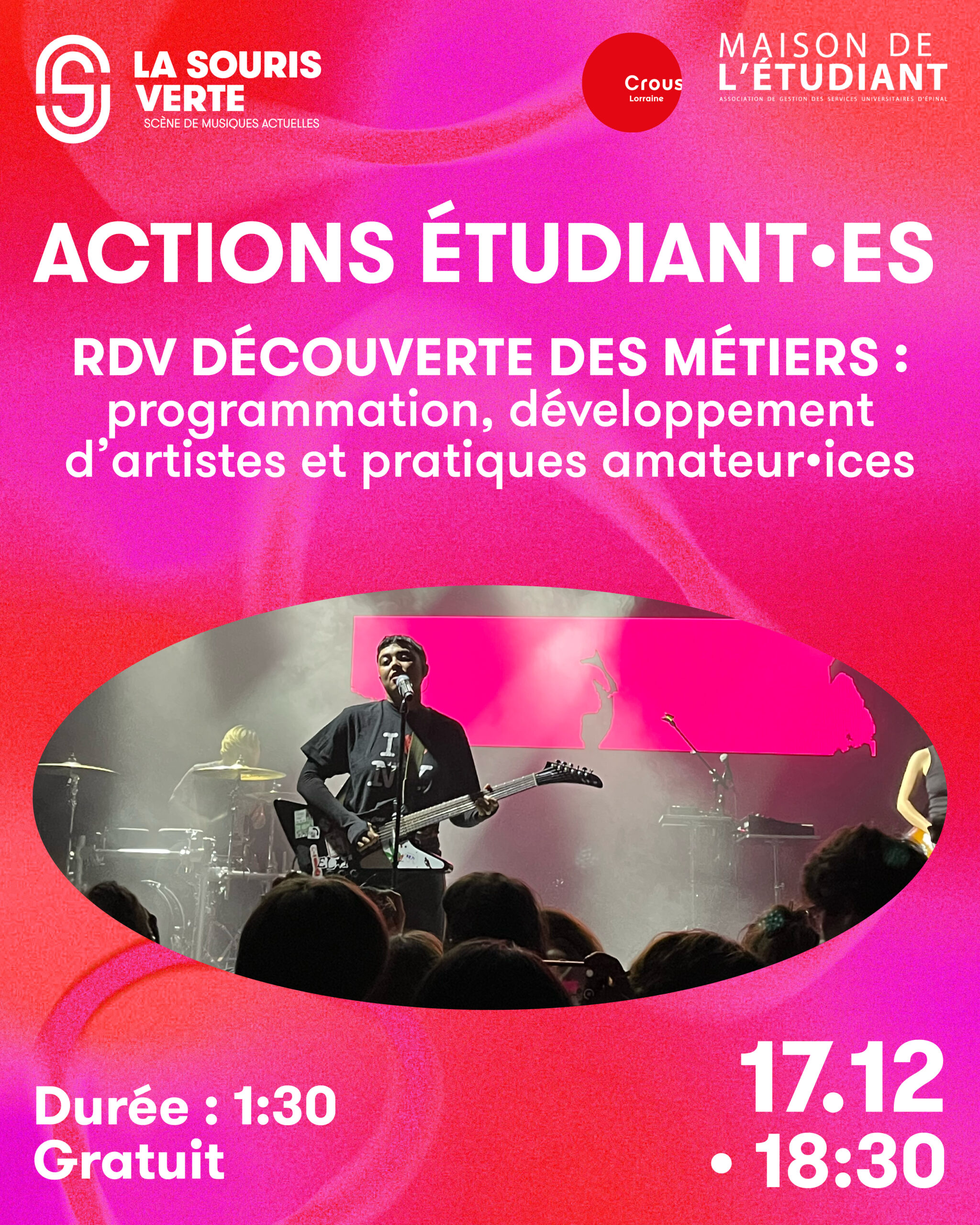 ACTIONS ÉTUDIANT•ES - RDV DÉCOUVERTE DES MÉTIERS • La Souris Verte la souris verte equipe actionétudiante 130
