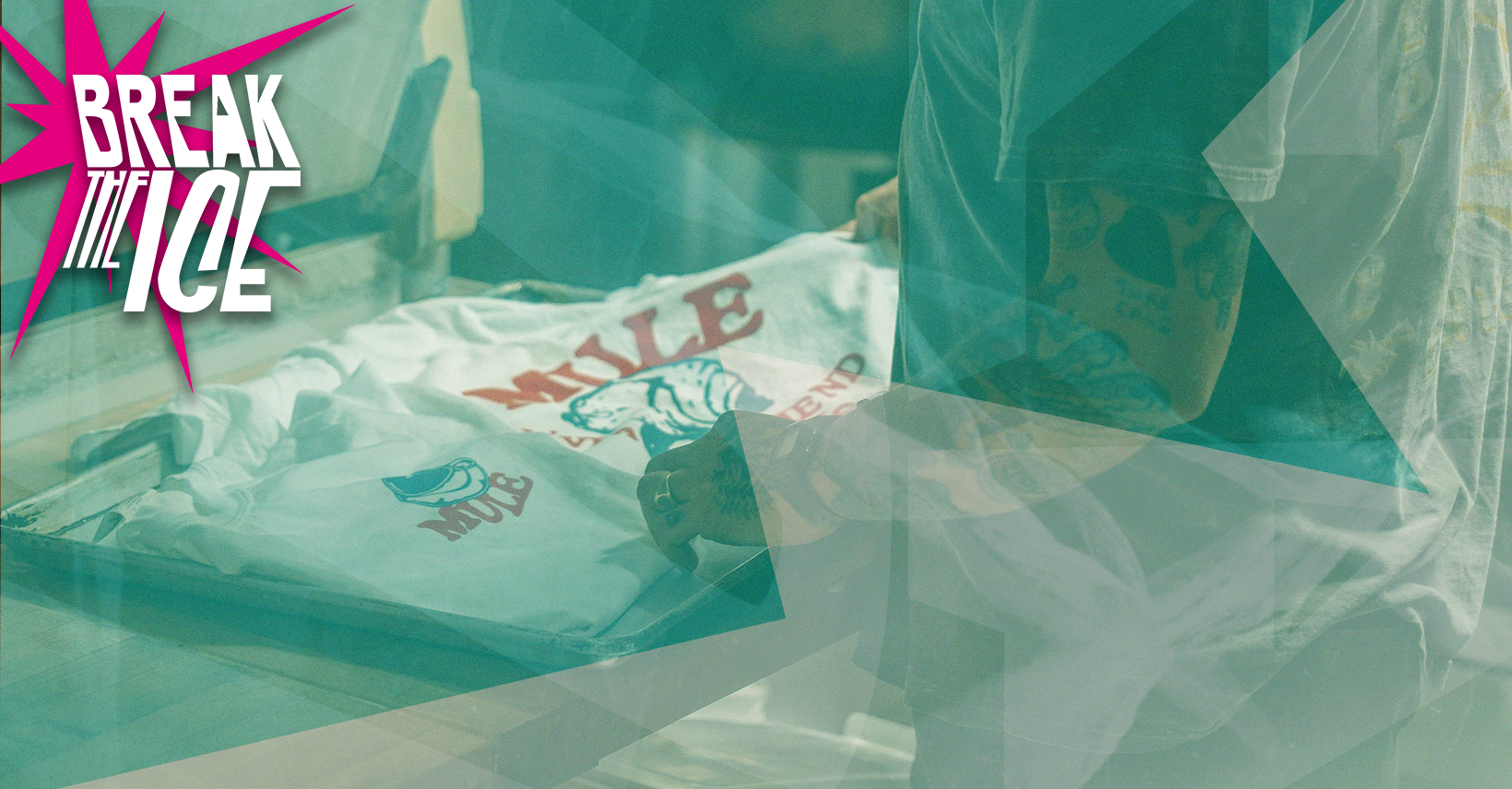 BREAK THE ICE - SÉRIGRAPHIE — LE 46 • La Souris Verte la souris verte agenda sans titre 2 513